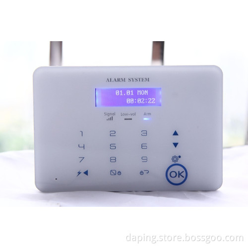 new DIY 3g Inbuilt touch keypad home alarm security system GSM Dual-Band